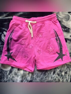 Hot Pink Star & Lightning Watson Studios Shorts
